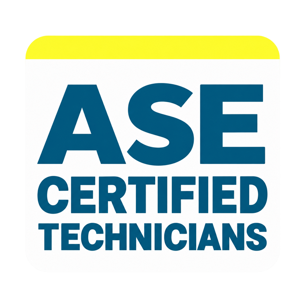 ASE certified technicians